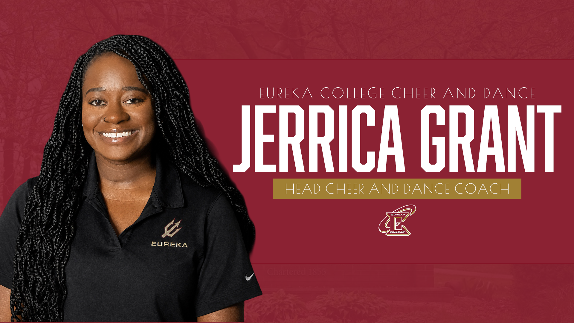 Jerrica Grant Named First Head Cheer and Dance Coach in Eureka College History
