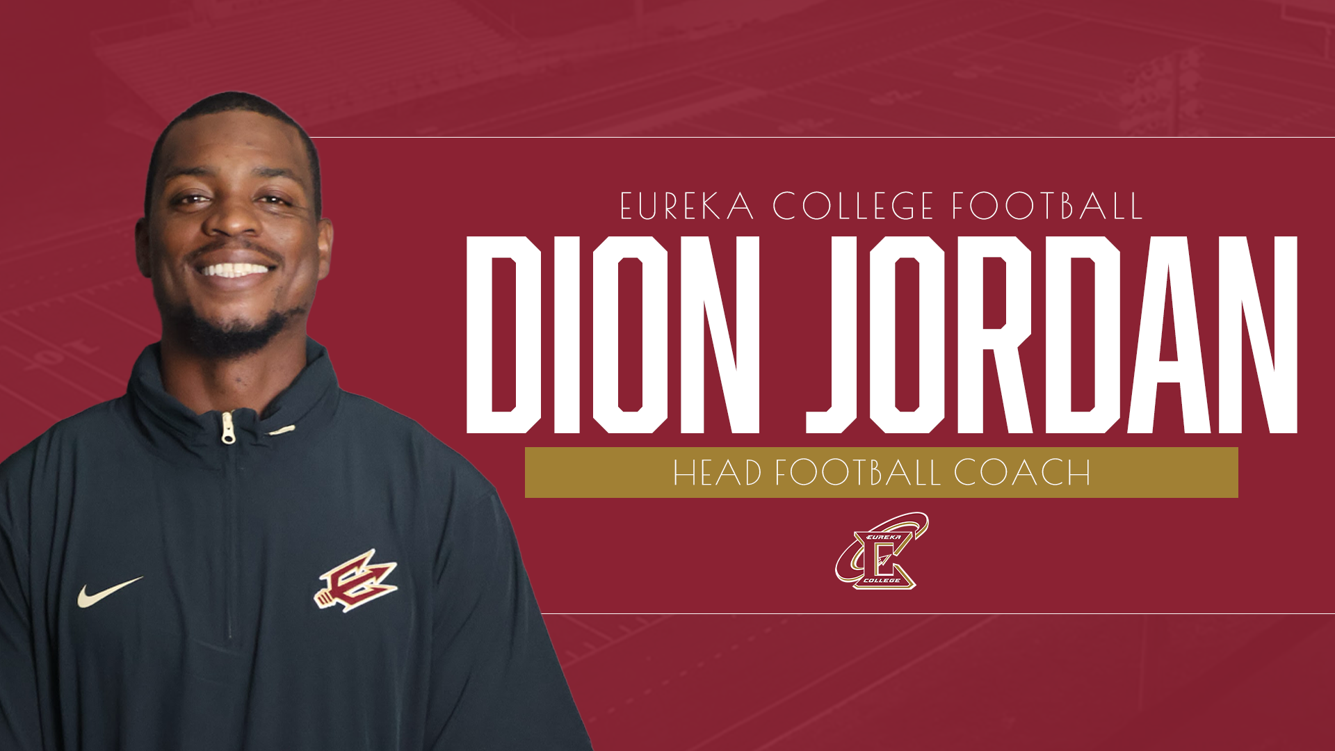 Dion Jordan Chosen to Lead Eureka Football Program
