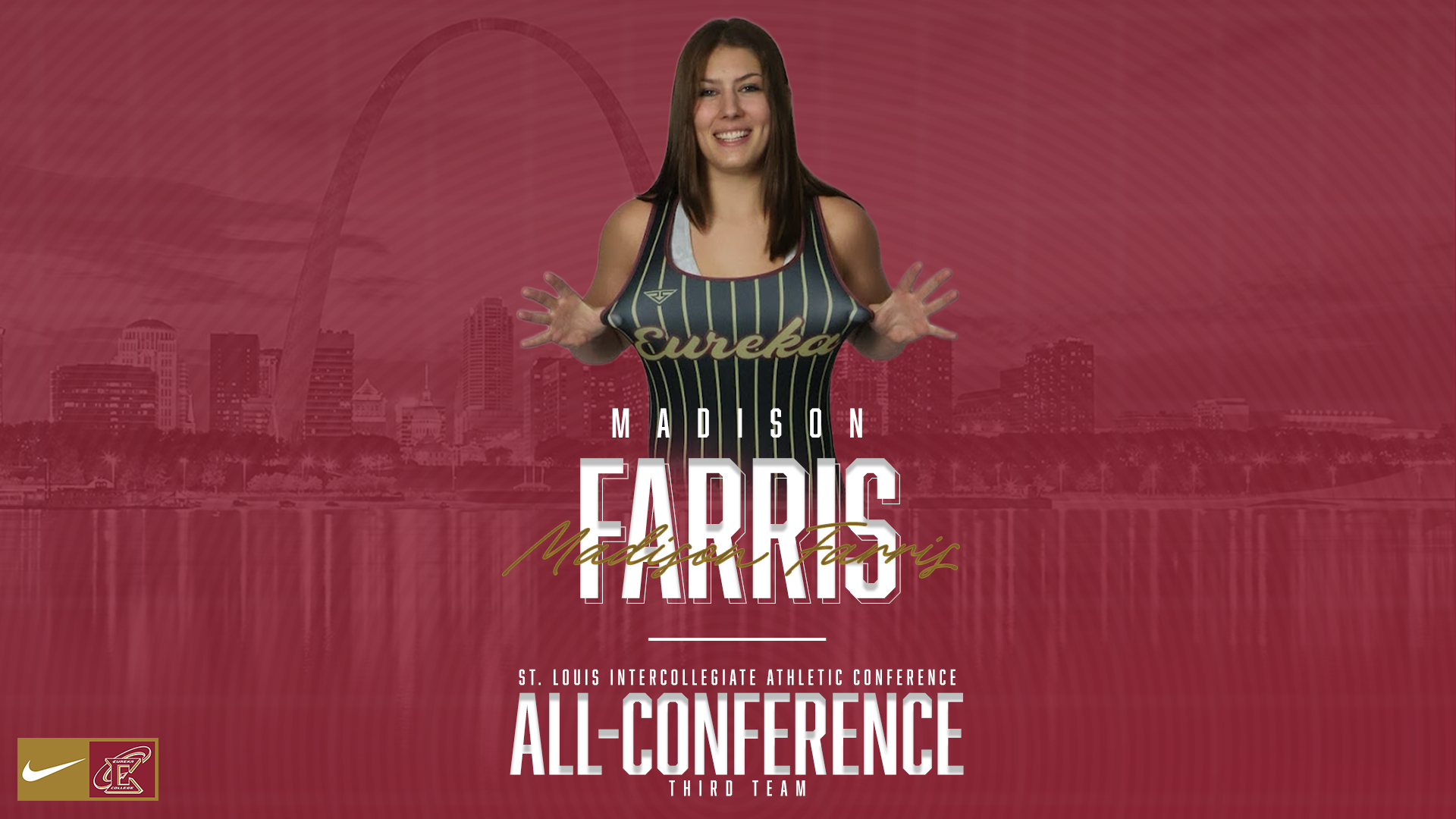 Farris Earns Third Career All-Conference Selection