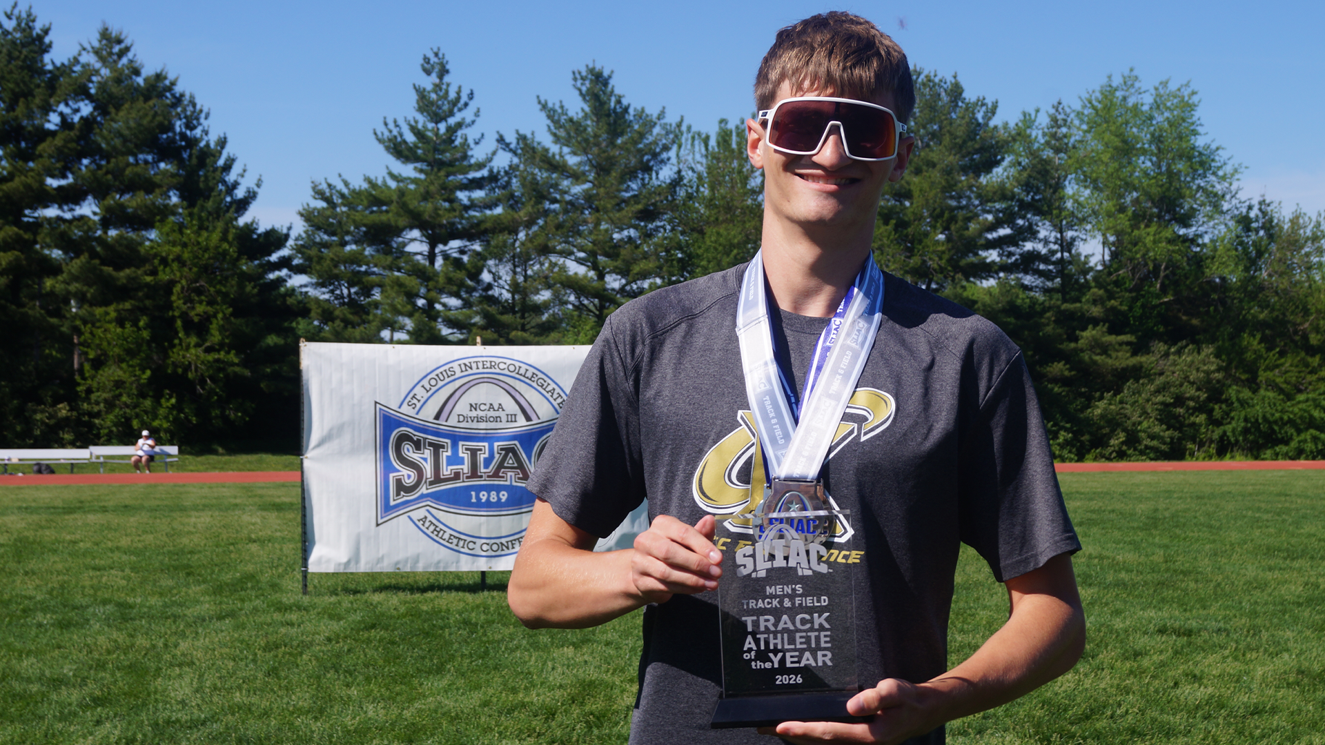 Webster Makes History, Leads Eureka at SLIAC Championships